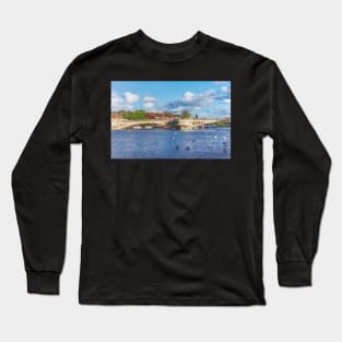 Crossing The Thames at Caversham Long Sleeve T-Shirt